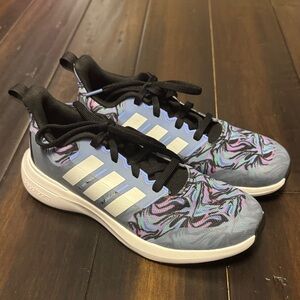 adidas kids Sneakers in Blue and Purple Pattern